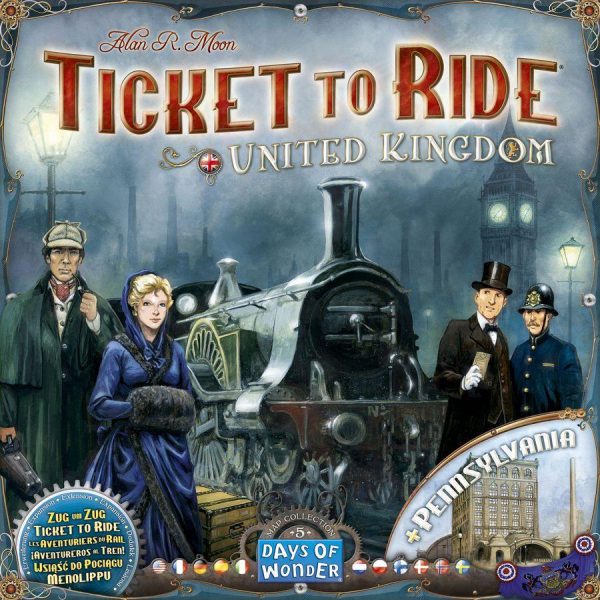 Ticket to Ride Map Collection United Kingdom