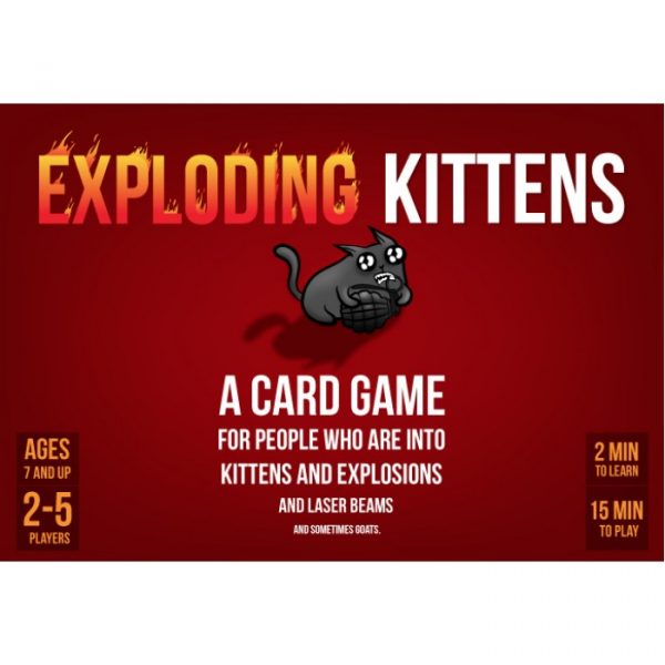 Exploding Kittens Kortspel (Svensk)