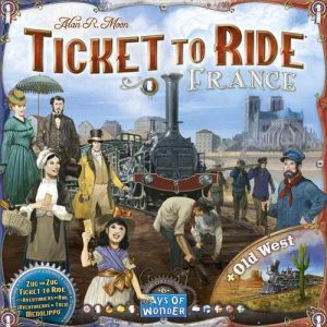 Ticket to Ride Map Collection 6 - France & Old West
