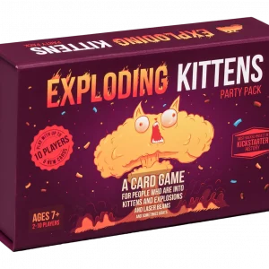 Exploding kittens party pack framsida låda