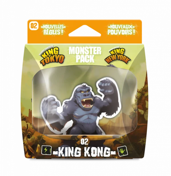 King of Tokyo Monster Pack: King Kong framsida låda