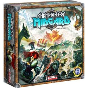 Champions of Midgard framsida låda