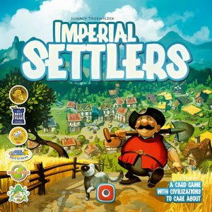 Imperial Settlers framsida låda