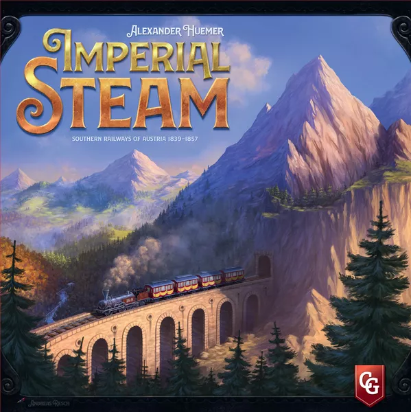 Imperial steam framsida låda