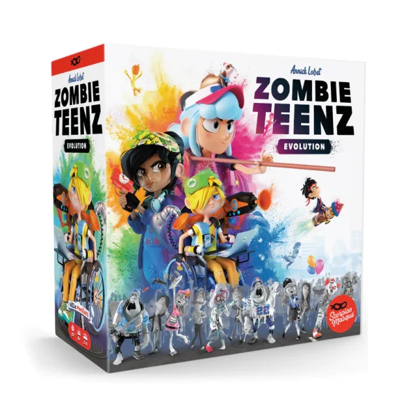 Zombie Teens Evolution framsida låda