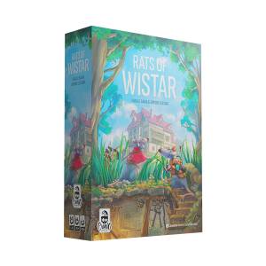 Rats of Wistar framsida låda