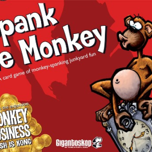 Spank the monkey framsida låda