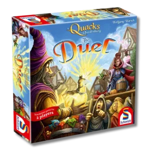 Quacks duel framsida låda