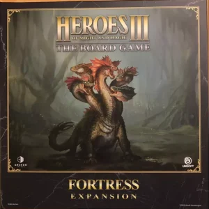 Heroes 3 fortress framsida låda